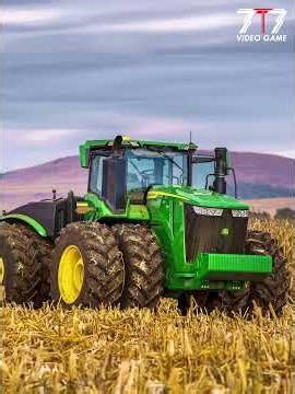 John Deere 9630 and DB120 in action 🚜🌾