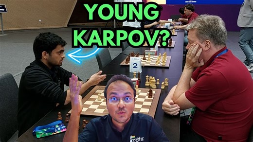 Nihal Sarin's positional style of play is well-known by everyone. And this game is a point in this case. An absolutely stunning display of precision and accuracy to down his well-known opponent Nigel Short. The game took place at the FIDE World Rapid Team Championships 2024. Nihal is playing for the Ashdod Chess Club while Nigel represented the FIDE Management Board. Commentary by Sagar Shah. Video: ChessBase India #Chess #ChessBaseIndia #NihalSarin | ChessBase India