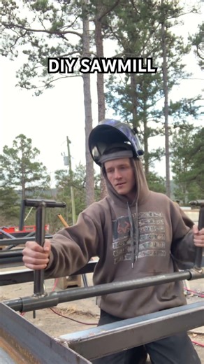 DIY SAWMILL SLIDING LOG SPIKES Matthew 5:48 KJV
