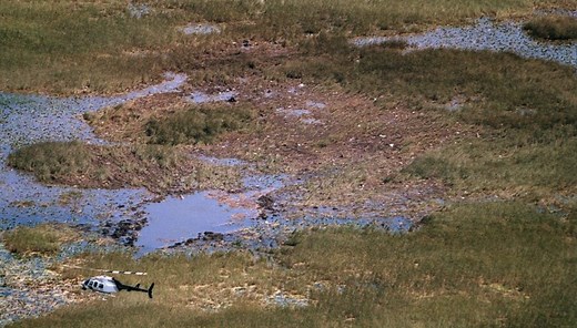 Looking back: ValuJet crash site in the Everglades