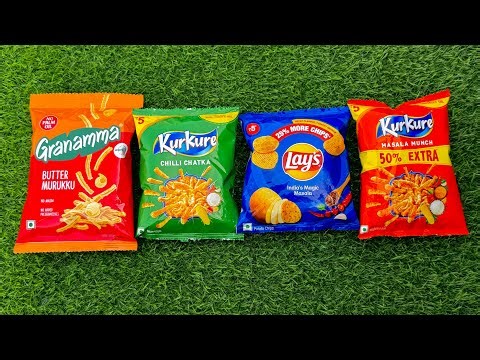 Crunchy Snacks ASMR | Lay’s & Kurkure Satisfying Eating 😋 