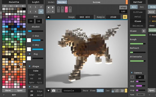 MagicaVoxel 0.98 教程