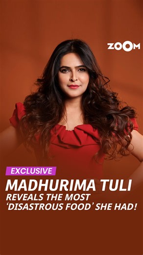 Zoom TV | In an exclusive Zoom Street Diaries interview, Madhurima Tuli spills the beans on the most ‘disastrous food’ she’s ever had! Watch the... | Instagram