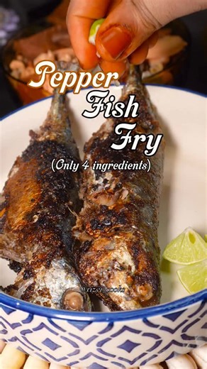 Rizvia Naz | Nostalgic recipes | Lifestyle on Instagram: "Crispy on the outside, juicy on the inside. Nothing beats a good fish fry! . . . . . . . . . . . . . . . . . . . . . . . [fish fry, crispy fish, seafood recipe, south indian fish, easy fish fry, amma recipe, bangalore style fish, homecooked] #FishFry #SeafoodLovers #SouthIndianFood #HomeCooking #AmmaRecipes #RizviCooks #EasyRecipes #Foodie"