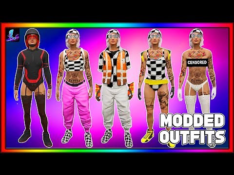 *NEW WORKAROUND!* GTA 5 ONLINE HOW TO GET MULTIPLE FEMALE MODDED OUTFITS! (GTA 5 Clothing Glitches)