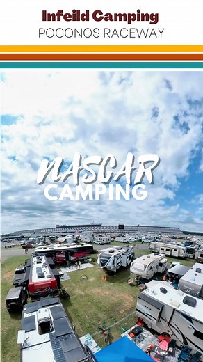 Attending our Very First @NASCAR Race and Camping on the infield with friends this week has been so much FUN!! @trynsomethingnew @justpastgo @seriouslycrazyadventures @doubledeckerfam @thewandersonsrv @sparkloveandwellness As first timers, we haven’t picked a favorite driver yet so Ricky Bobby it is! 😂 Help us pick a favorite! Who’s your favorite NASCAR driver? | Wandering Routes
