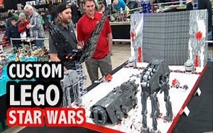 【乐高】星球大战场景还原，带可动炮台和灯光