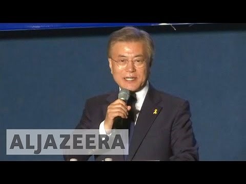 South Korea election: Moon Jae-in wins presidency