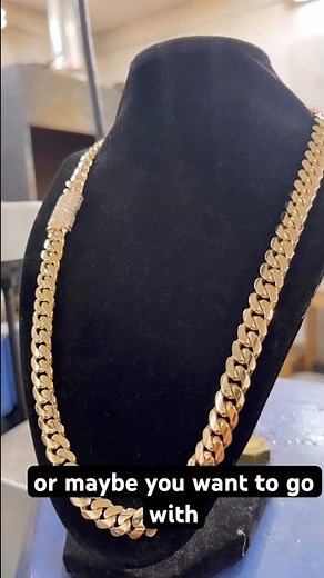 The perfect daily wear Cuban link chain