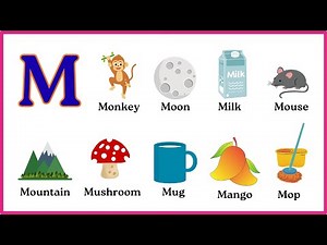 ABC Flashcards for Kindergarten | ABC Words for Kids | Alphabet Words for Preschool and Toddlers !