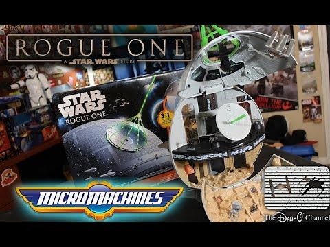 Star Wars Rogue One Micro Machines Death Star Playset Review & unboxing + Star Wars StudioFx Code