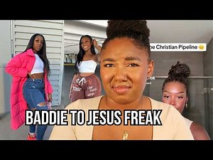 The Truth Behind the Baddie to Christian Pipeline ✝️ Influencers, Faith, & Feminism #viralvideo