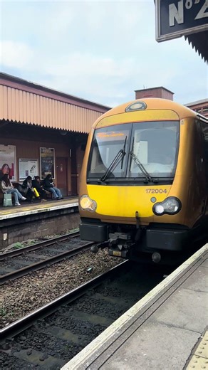 WMR class 172 arriving into Birmingham moor street