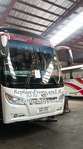 Bus Maintenance Tips: Replace Front and Rear Airbag Suspension