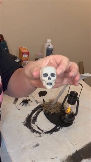 50K views · 1.1K reactions | DIY Dollar Tree Skeleton Hand Lamp Thank you @atcshopwithme for the inspiration! #fypppp #diy #halloweendecor #diyhalloween #dollartreediy | Windy City Crafts | Facebook