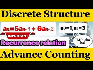 Solve Recurrence Relation#Discrete Structure #nepali