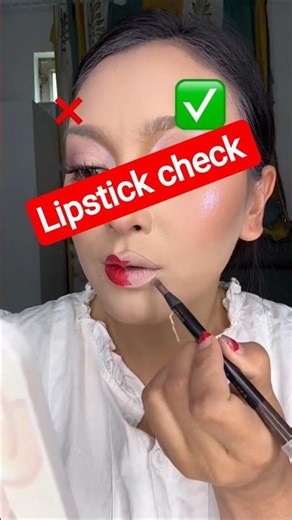 Right vs Wrong Lipstick Application 💄 | Don’t Make This Mistake! #shorts