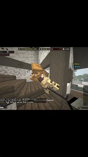 Knife stabs are so fun! #minecraft #blockfront