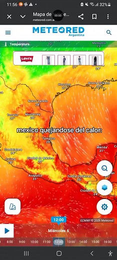México quejándose del calor mientras África lo soporta