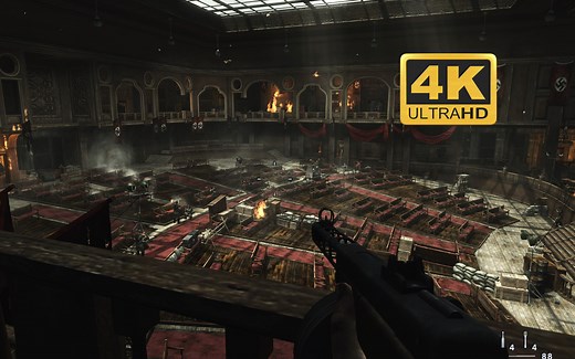 《使命召唤5：战争世界》（COD5）画面优化补丁演示分享（下载见视频简介）