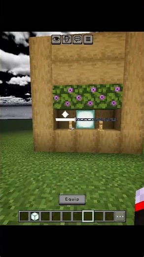 Minecraft viral katana sword build ☠️☠️☠️☠️☠️ #minecraft #viral #shorts