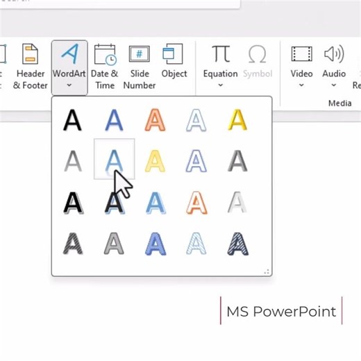 MS PowerPoint Modifying Rows and Columns