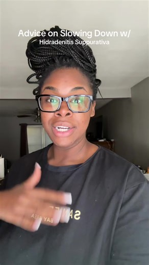 One of the biggest things HS has taught me is how to slow down 🤍. For a long time, I felt like I had something to prove, like I needed to show that I could do everything despite my HS 💪🏾. Through this HS journey, I’ve learned how to pause and pay attention instead of constantly pushing myself. Today, I was really proud of myself 🫶🏾. Even with an active flare, I went outside and shoveled the snow ❄️☃️. I showed up, and then I came back inside, listened to my body, and allowed myself to rest 