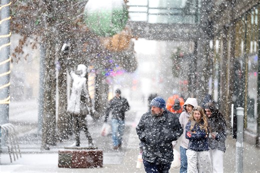 A bomb cyclone brings blizzards to the Midwest before turning east