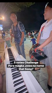 5 notes challenge name that tune #namethattune #namethatsong | Mark Anthony B Somoso