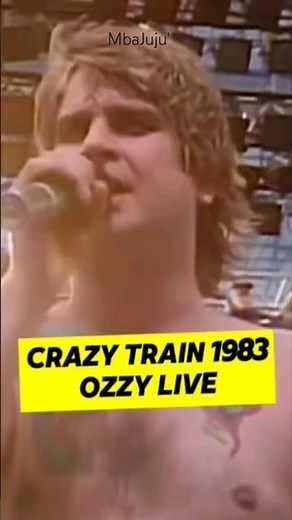 Crazy Train — Ozzy Osbourne Live at the US Festival 1983 | Full Energy & Chaos
