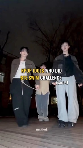 k-pop idols who did bts swim challenge #kpop #viral #type #bts_arirang #bts #bts_swim #btsarmy #fyp