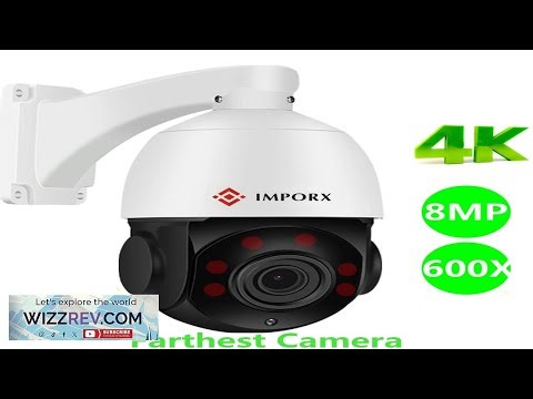 8MP 4K 600X ZOOM POE PTZ Speed Dome Support Hikvision Dahua NVR