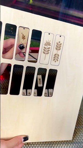 Laser Engrave and Cut Book Markers in Batches with xTool D1 Pro Laser Machine