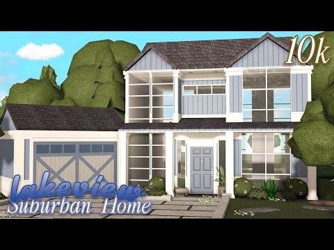 Bloxburg : 10k Aesthetic Beach Family Home | No Advanced Placement | Roblox - House Build