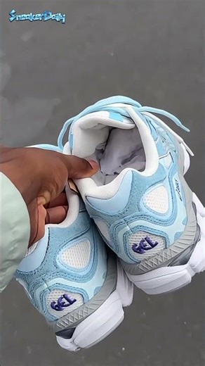🌐 ASICS Gel-NYC "Cream Arctic Sky" #dspshoes #asics #asicsgel #fyp #viral