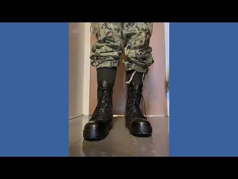 How to Properly Blouse and Lace Your NWU Boots