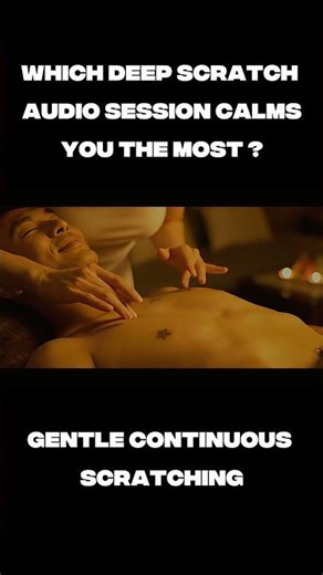 Which deep scratch audio session calms you the most? #deepscratch #asmrvideo
