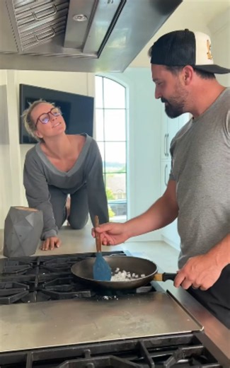 When your husband cooks for you