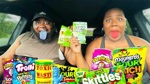 TRYING the WORLDS MOST SOUR CANDY