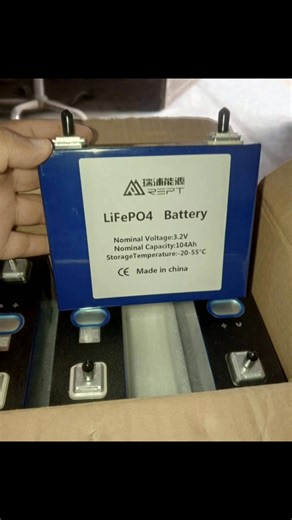 🔋 REPT LiFePO4 Battery Cells 3.2V 100Ah | A‑Grade Cells Power. Reliability. Long Life. ⚡ REPT (Ruipu) 3.2V 100Ah LiFePO4 cells are designed for high performance and long‑term energy storage applications. Ideal for solar systems, UPS, EV projects, and custom lithium battery packs. ✅ Key Specifications Brand: REPT (China Top‑Tier Manufacturer) Cell Type: LiFePO4 (Lithium Iron Phosphate) Nominal Voltage: 3.2V Capacity: 100Ah Energy: 320Wh per cell Grade: A‑Grade Cycle Life: Up to 6000 cycles 🔁 In