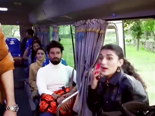 Short Video Clip with Abstract Visuals