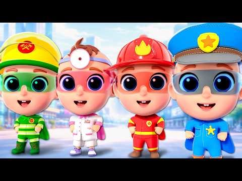 Superhero Rescue Team | Kids Turn into Superheroes | Tinytots Nursery Rhymes & Kids Songs