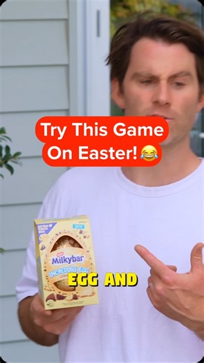 618K views · 5.3K reactions | Easter Egg and Spoon Race with Nestlé’s Incredible Eggs: KitKat and Milkybar’s NEW flavours!! Extra thick shell is so satisfying to smash... The kids loved firing tennis balls at me a little too much 藍藍藍 @kitkatanz #kitkat #milkybar #ad | Jimmy Rees | Facebook