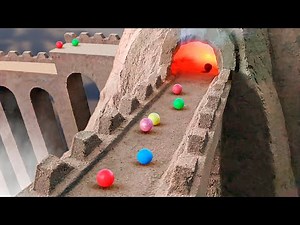 Marble Run Volcano Movie