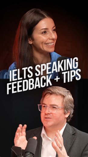 IELTS Advantage on Instagram: "This student proves that feedback is essential for improvement. She gives her initial answer, receives detailed criticism, then demonstrates how applying that feedback transforms her performance and boosts her band score."