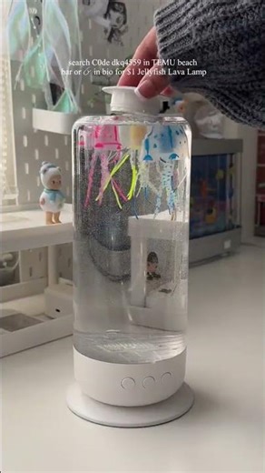 LampMesmerizing Jellyfish Lamp 🪼✨ | The Most Relaxing Room Light Ever