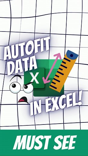 42K views · 416 reactions | You can use this simple method to AutoFit data in Excel so you don’t have to remember any long "Shortcuts" for it   Don’t forget to share this post! ️ Remember to save it for future reference. #excel #exceltricks #exceltips #excellearning #learnexcel #dataanalysis #dataanalytics #accountinglife #microsoftlearning #microsoftexcel | ExcelCamp | Facebook