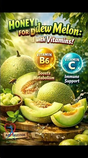 6 Health benefits of Honeydew melon