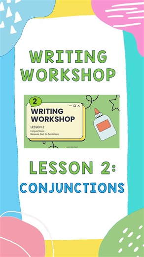 Jordyn Rourke | Lemon Tree Literacy on Instagram: "✨ Just because you TEACH conjunctions… doesn’t mean your students actually know how to USE them! 😅✍️ 🚨 If your students are still writing sentences like: ❌ “I was hungry because I ate a sandwich.” ❌ “It was raining so but we went outside.” ❌ “We went to the park, but it was fun.” 😳 …then this interactive mini lesson is EXACTLY what they need! 🎯💡 ✅ Hands-on, moveable pieces ✅ No-prep Google Slides & Canva ready ✅ Teaches “because, but, so” i