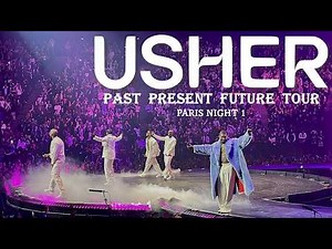 USHER - Full Live Night 1 "Past Present Futur Tour" Paris Accor Arena 15.04.25